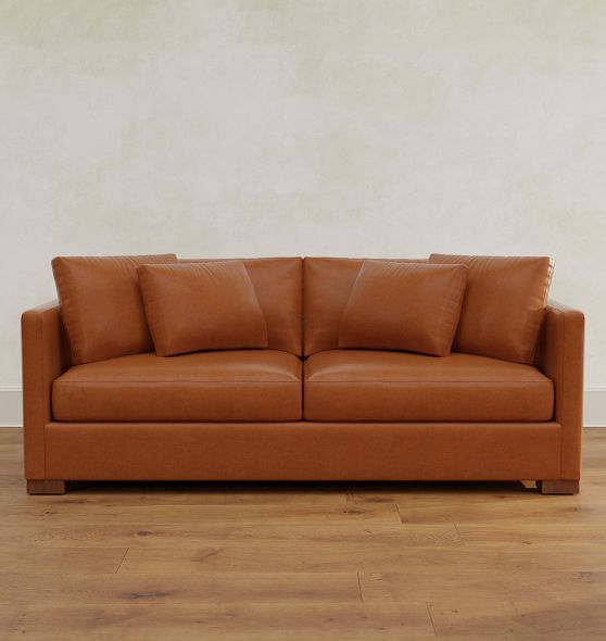 Wrenton Leather Sleeper Sofa by Rejuvenation