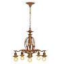 Ornate Vintage Romance Revival 5-Light Chandelier