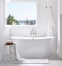 Blair Cross Handle Floor Mounted Tub Filler With Handshower