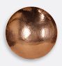 Hammered Copper Birdbath