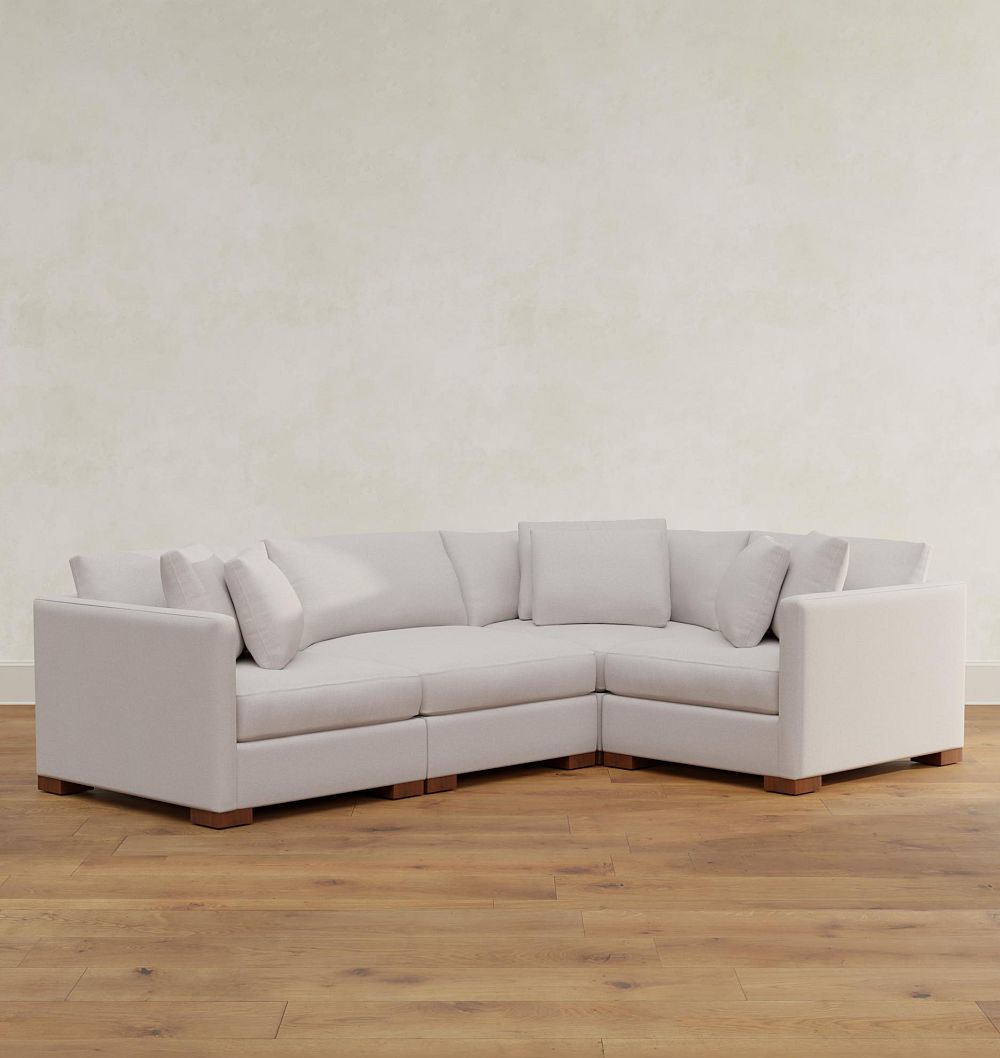 Wrenton 4-Piece Modular Sectional Sofa by Rejuvenation