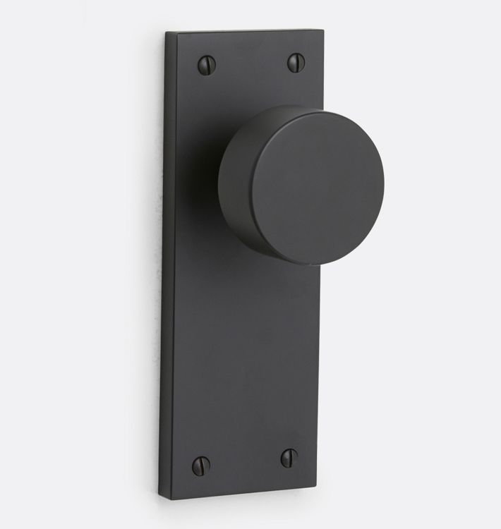 Tabor Square Knob Tube Latch Interior Door Set | Rejuvenation
