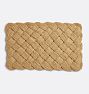 Handwoven Lovers Knot Doormat, 24" x 36" - Natural