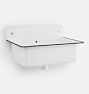 Open Box: Bryant Utility Sink with Overflow - White
