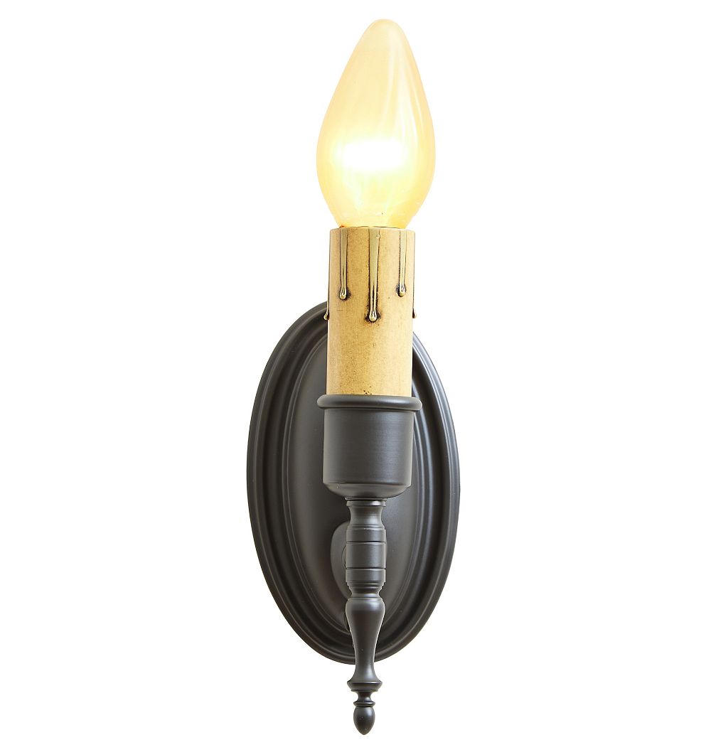 Vintage Colonial Revival Finial Single Sconce by Rejuvenation