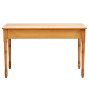 Vintage Traditional Pine Farmhouse Dining Table with Turned Legs