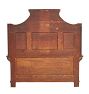 Vintage Victorian Monks Oak Bench with Storage Seat