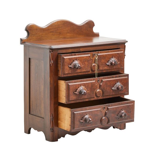 vintage brown dresser Orange Rustic 9-Drawer Wooden – Distressed Farmhouse Storage Cabinet cs1977S elevate the aesthetic of any room Vintage Inlaid Wood Six Drawer