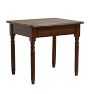 Vintage Traditional Side Table with Bobbin Legs and Single-Drawer