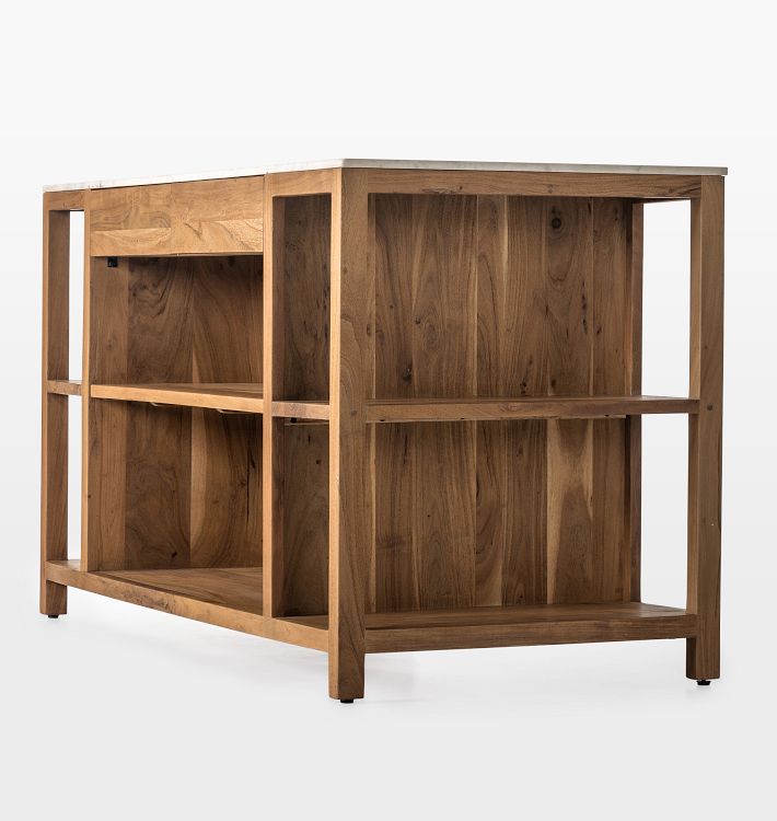 Four Hands Malek Kitchen Island 62