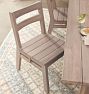 Ronde Teak Outdoor Dining Chair, Set of 2