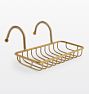 Wire Soap Dish, Brass