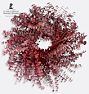 Red Eucalyptus Dried Wreath