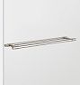 Sommerville Shower Door Pull, 18" x 18" - Polished Nickel