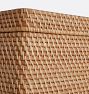 Rinna Rattan Oversized Lidded Basket