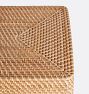 Rinna Rattan Oversized Lidded Basket