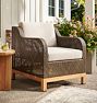 Gerald Wicker Outdoor Lounge Chair