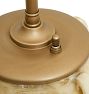 Vintage Alabaster Table Lamp
