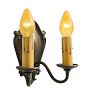 Vintage Classical Revival 2-Light Sconces, Set of 3