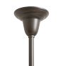 Pendant with Vintage Industrial Green Cone Shade