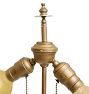 Vintage Alabaster Table Lamp