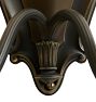 Vintage Classical Revival 2-Light Sconces, Set of 3