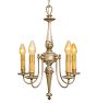 Vintage Classical Revival 5-Arm Chandelier