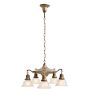 Chandelier 5 light classical revival