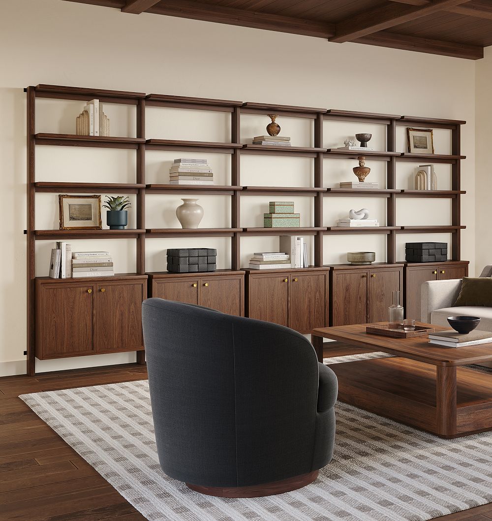 Fairfield 5-Unit Modular Shelving with Cabinets by Rejuvenation