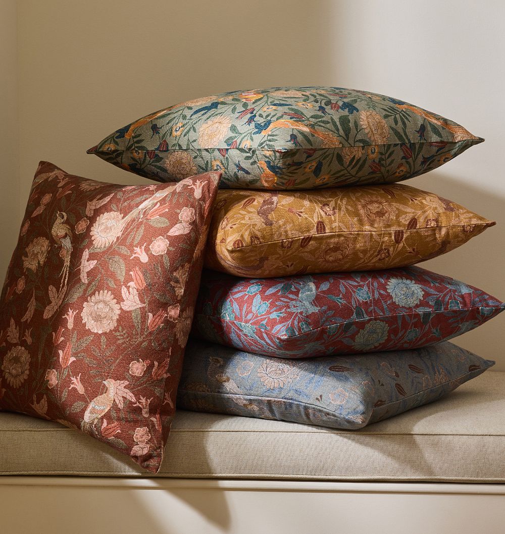 Flora & Fauna Pillow Cover by Rejuvenation