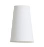 Fabric Shade 5.5in x 8in Cone White