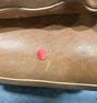Open Box: Clinton Modern Wingback Leather Chair without Nailheads - Copeland Leather, Cider 