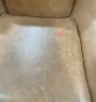 Open Box: Parkrose Leather Swivel Chair - Copeland Leather Cider with Walnut Finish
