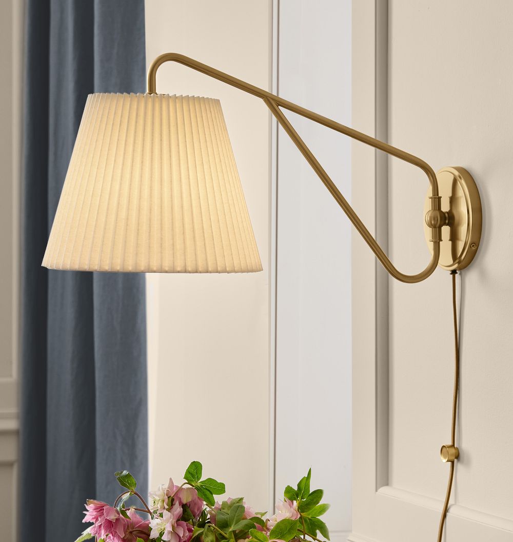 Eden Swing-Arm Sconce by Rejuvenation