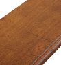 Early 19th Century  English Oak Long Bench with Turned Baluster Legs &amp; Side Stretchers