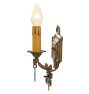 Vintage Pair of Romance Revival Candle Sconces