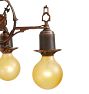 Vintage Romance Revival 5-Lights Bare-Bulb Chandelier