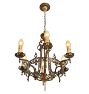 Vintage Romance Revival 6-Light Candle Chandelier