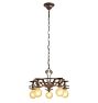 Vintage Classical Revival Organic Motif Chandelier