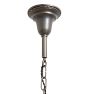 Vintage Classical Revival Aladdin Pan 5 Light Chandelier with Beading