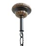 Vintage Romance Revival Cast Floral Chandelier