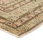 Vintage Turkish Hand-Knotted Wool Rug Allover Blush 6-1/2 x 9-1/2ft