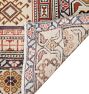 Vintage Turkish Hand-Knotted Wool Rug Elephant Foot Brown 6-1/2 x 10ft