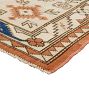 Vintage Turkish Hand-Knotted Wool Rug Rectangular Medallion Blue 8 x 10-1/2ft