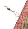 Vintage Turkish Hand-Knotted Wool Runner Medallion Brown 13 x 3ft