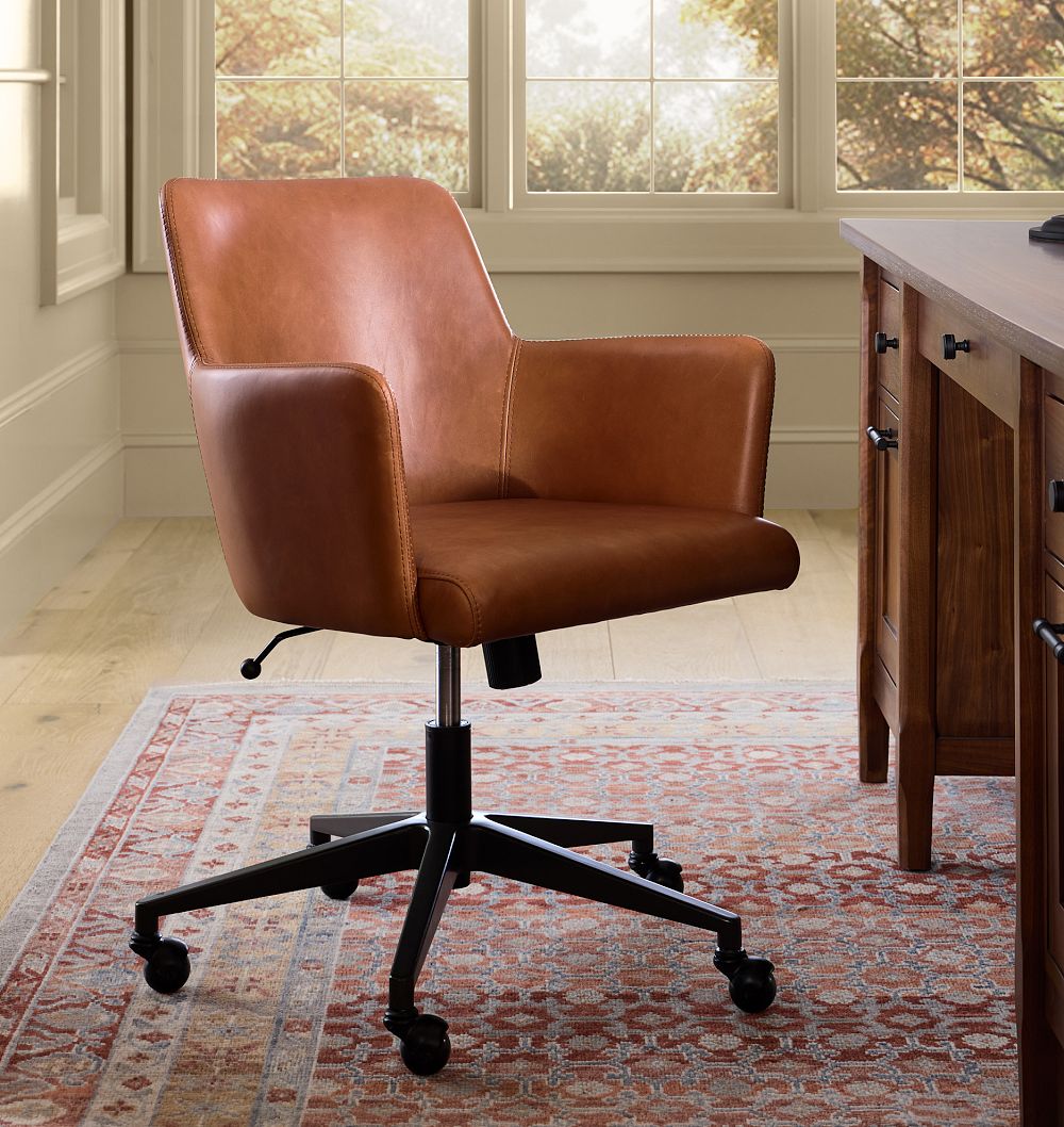Dexter Swivel Office Chair by Rejuvenation