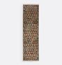 Open Box: Annette Hand-Knotted Rug, 2-1/2' x 9' - Gunmetal and Ruby