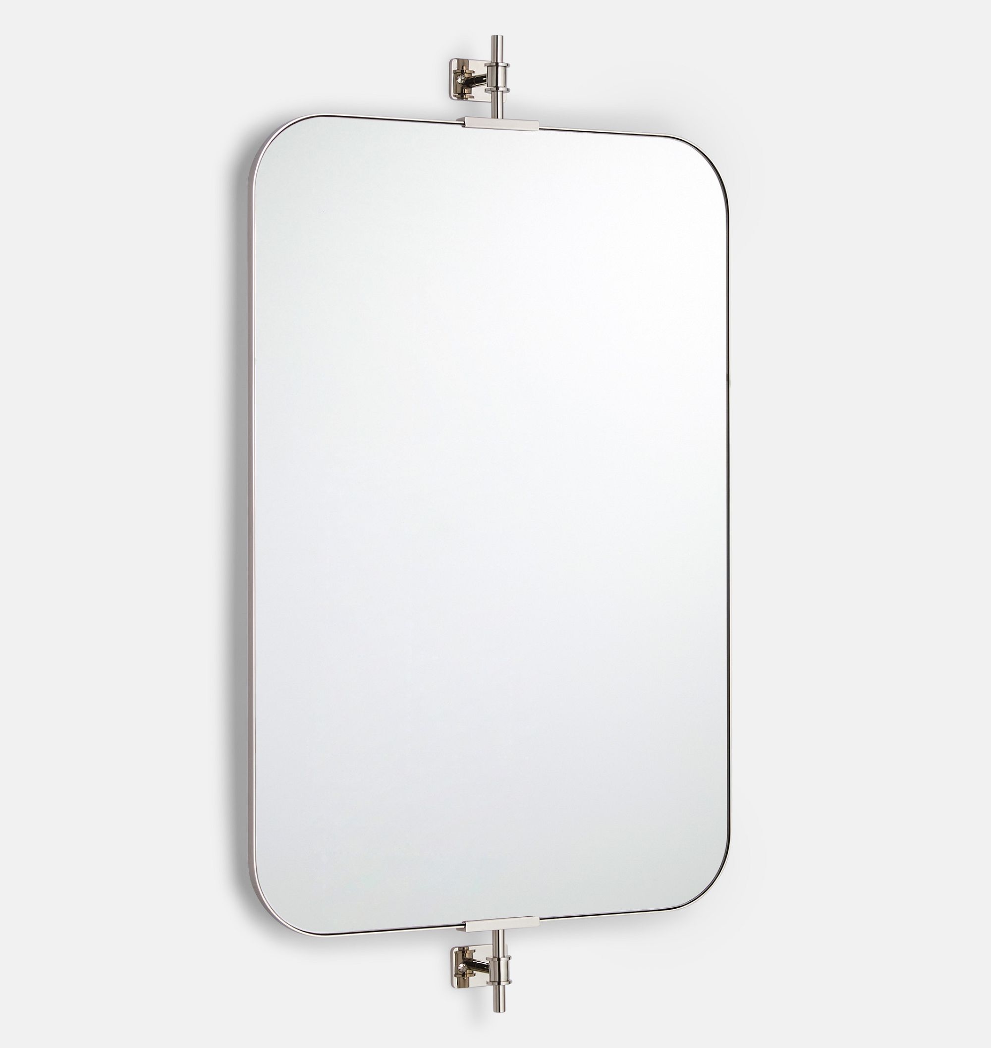 Open Box: Jacey Pivot Mirror - Polished Nickel by Rejuvenation