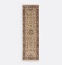 Open Box: Darwin Hand-Knotted Rug, 2-1/2' x 9' - Oatmeal and Rust