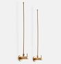 Tiburon Faucet Supply Lines, Satin Bronze PVD